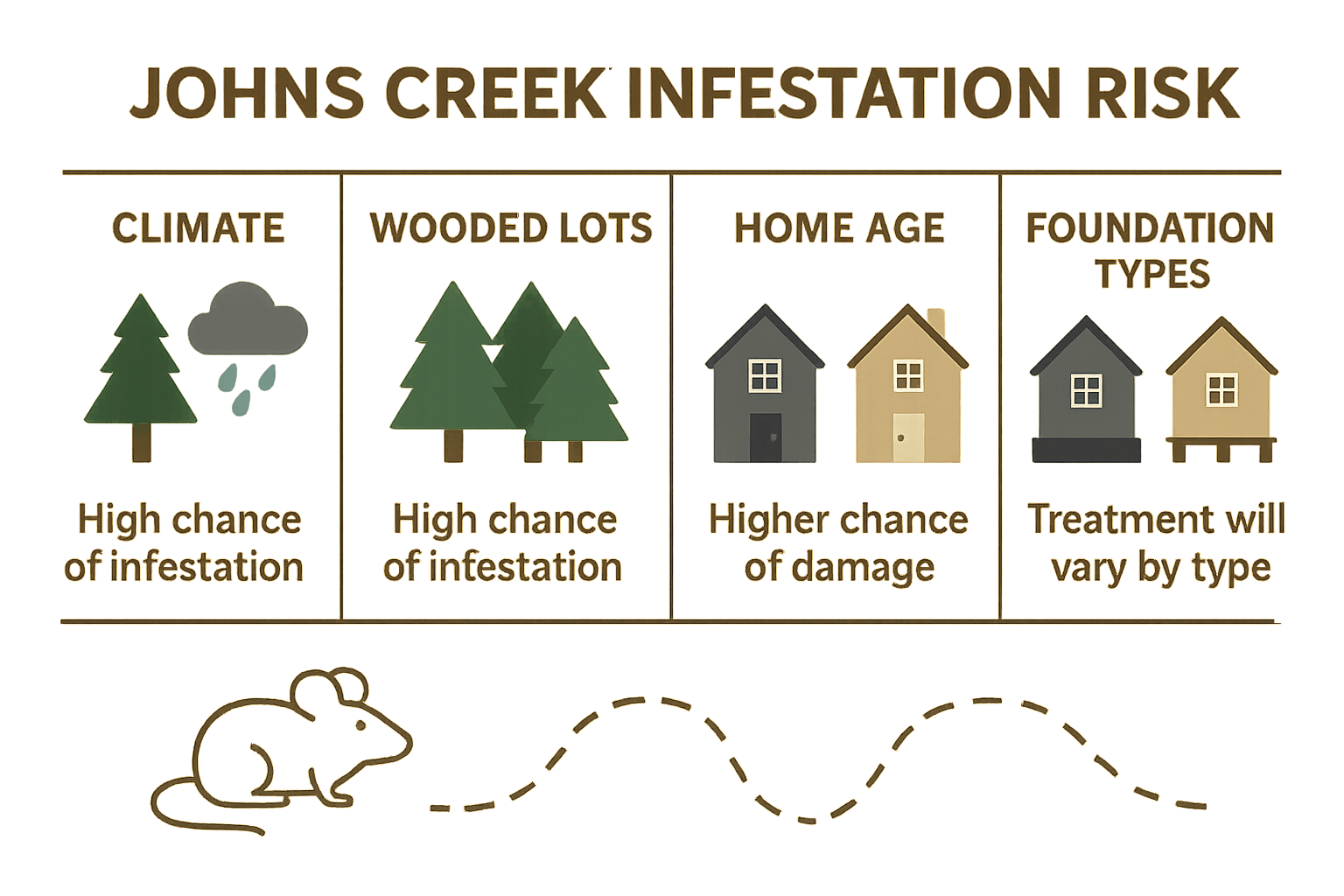 Johns Creek infestation risk