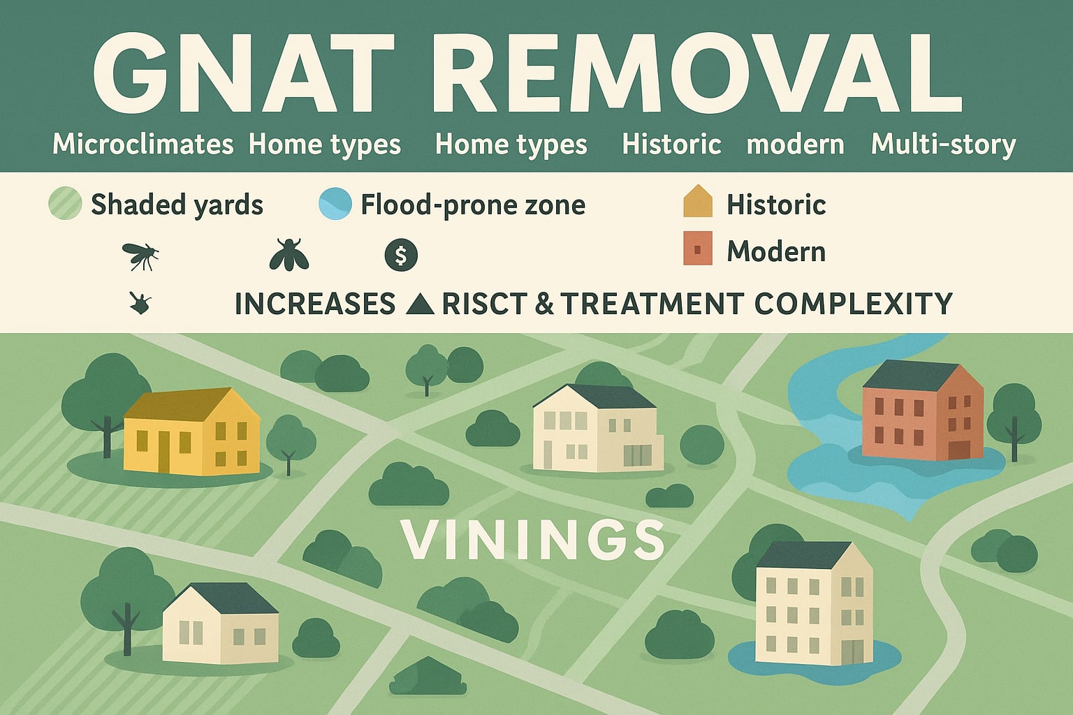 Simple Prevention Tips for Gnat Control in Vinings
