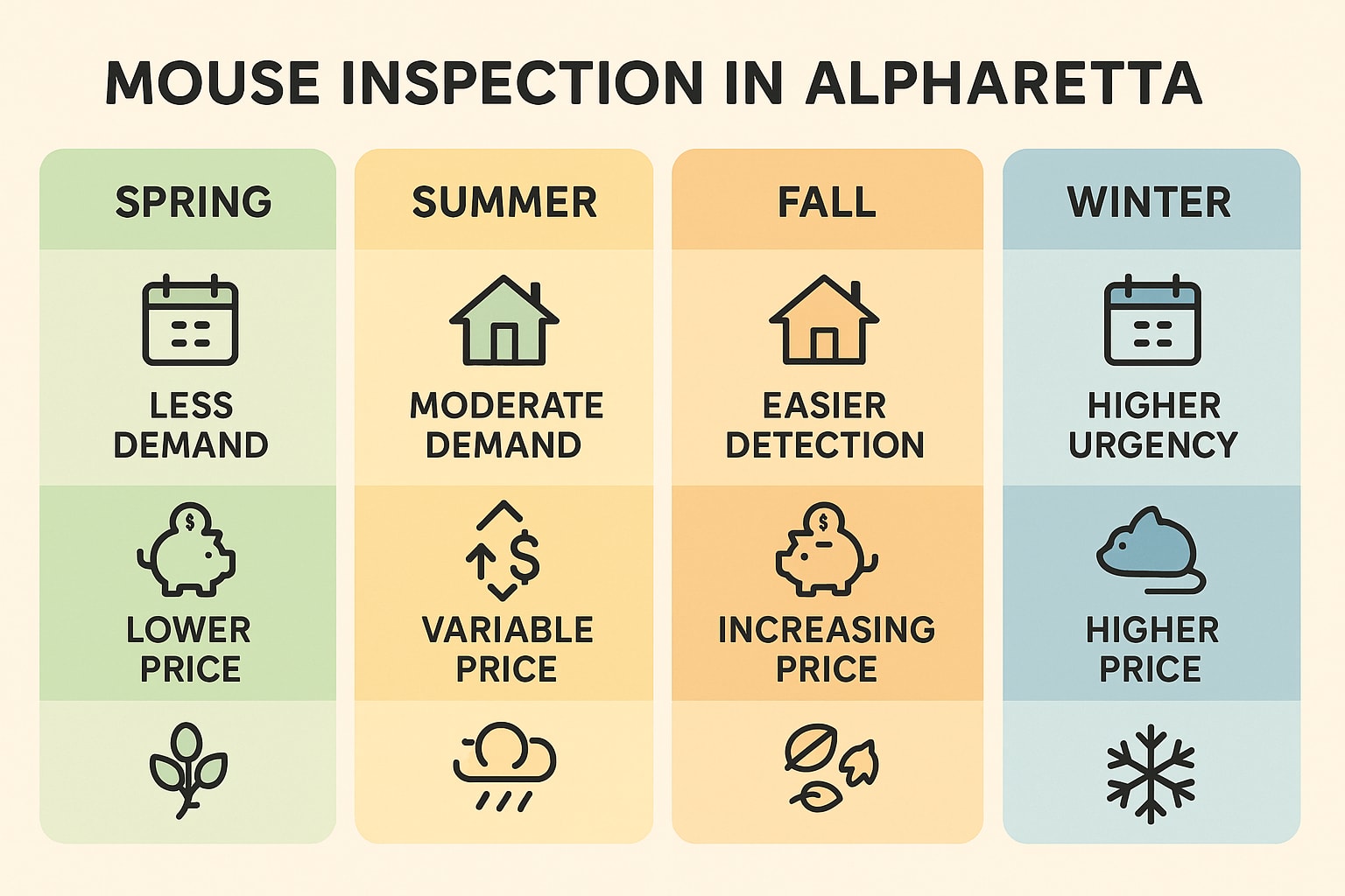 Best Time to Schedule a Mouse Inspection in Alpharetta