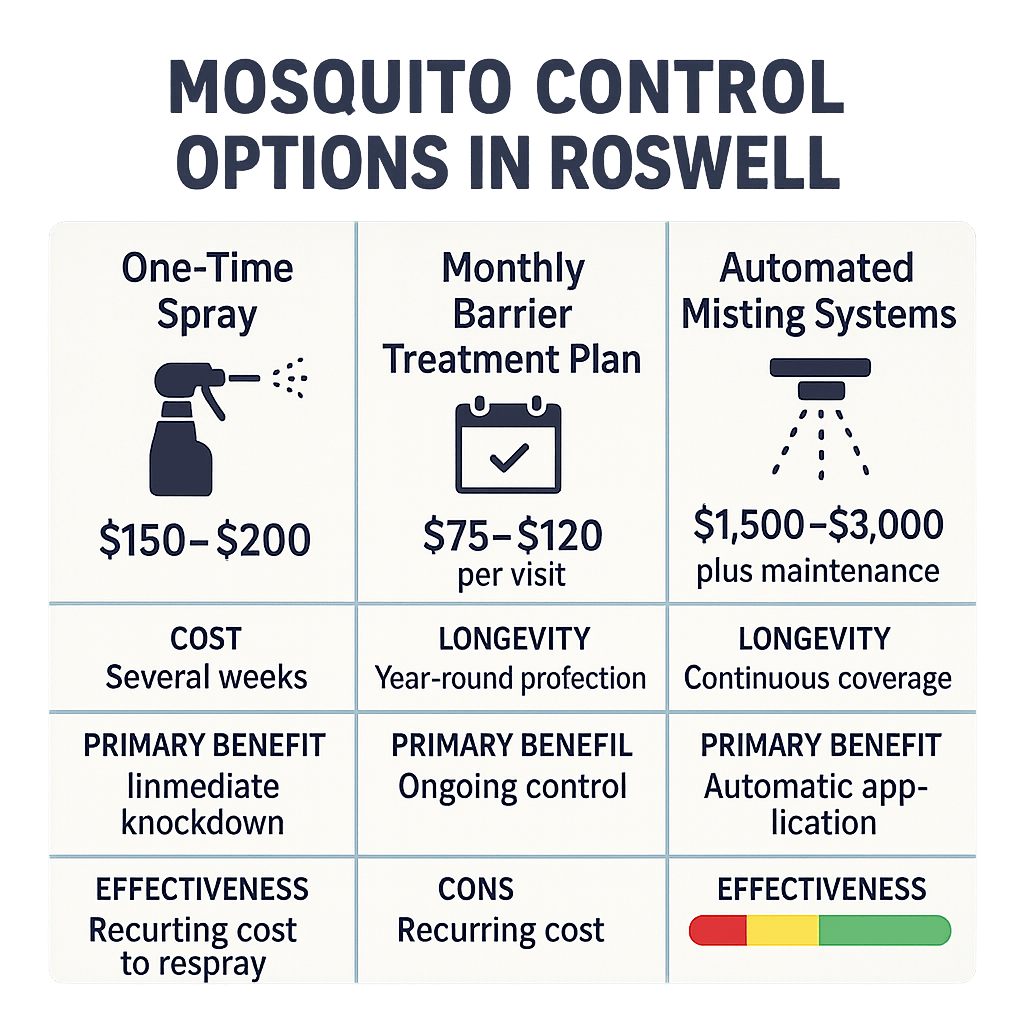 Cost of Mosquito Control Roswell