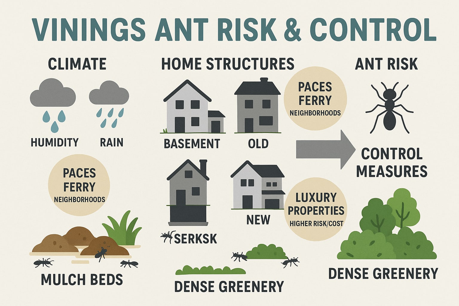 Ant prevention tips for Vinings homeowners