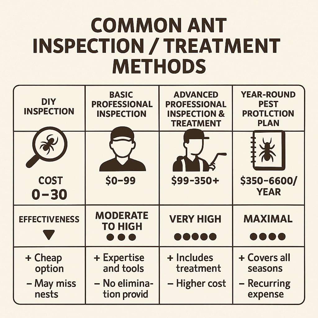 Price of ant inspection Sandy Springs Georgia