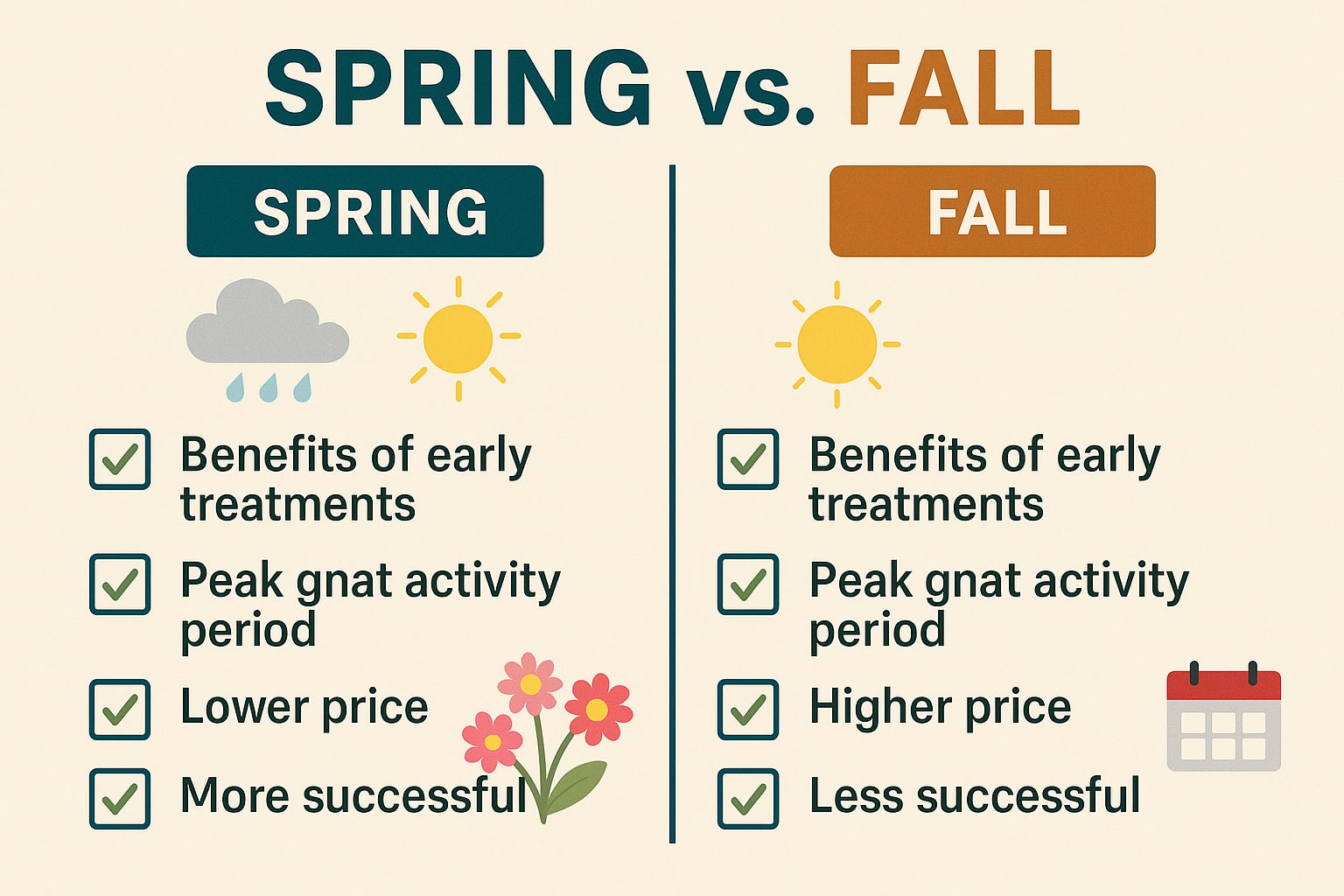 Timing Matters for Gnat Control in Sandy Springs