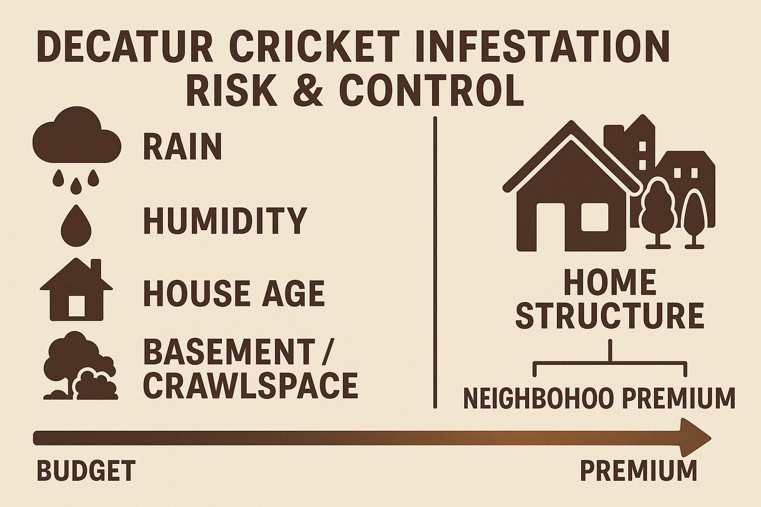 Decatur Cricket Infestation Risk & Control