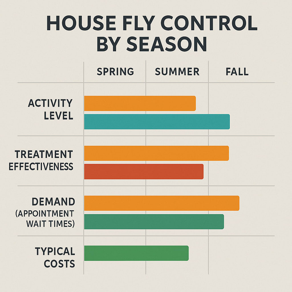 House Fly Control by season in Johns Creek