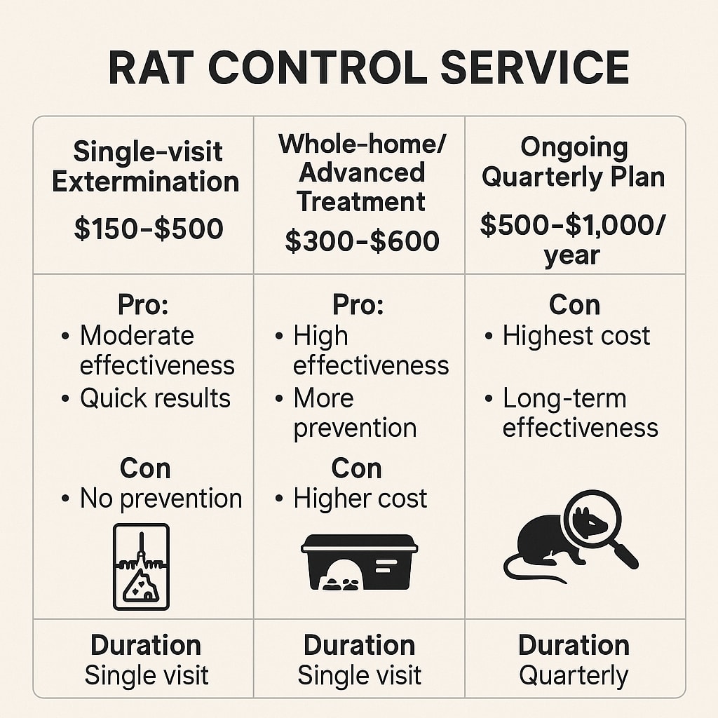 Rat Control service Rat Control Cost Roswell
