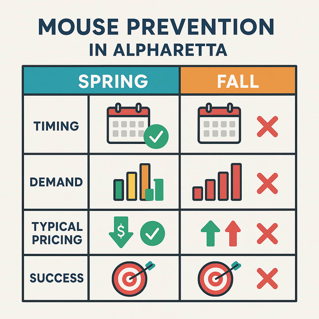 Mouse Prevention in Alpharetta 