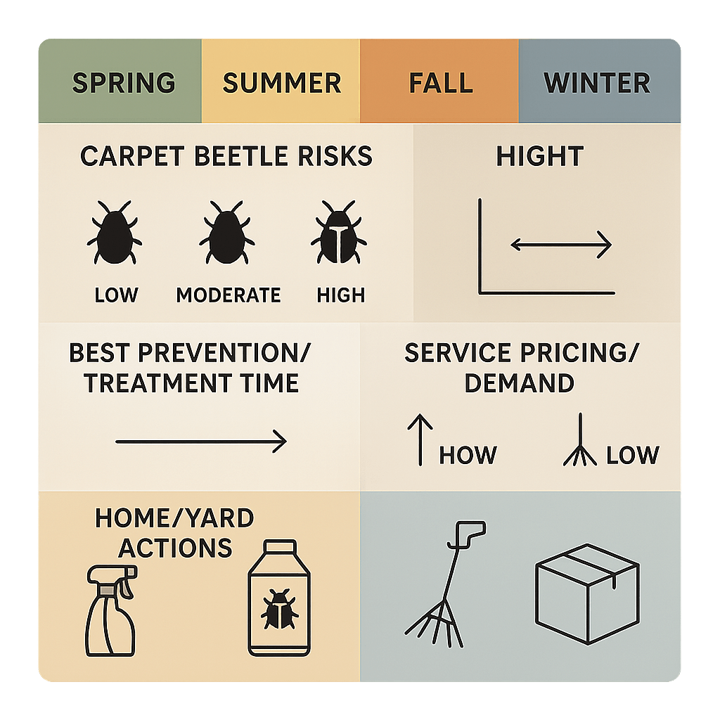 Protecting Your Johns Creek Home from Carpet Beetles for Good