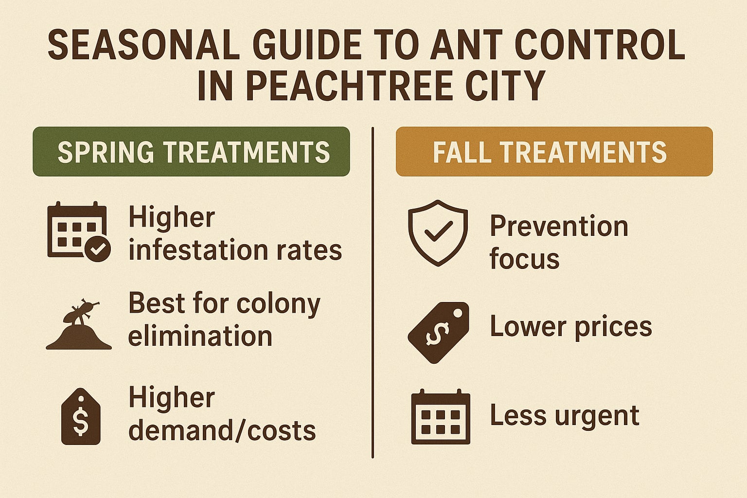 Timing Your Ant Control Makes All the Difference in Peachtree City