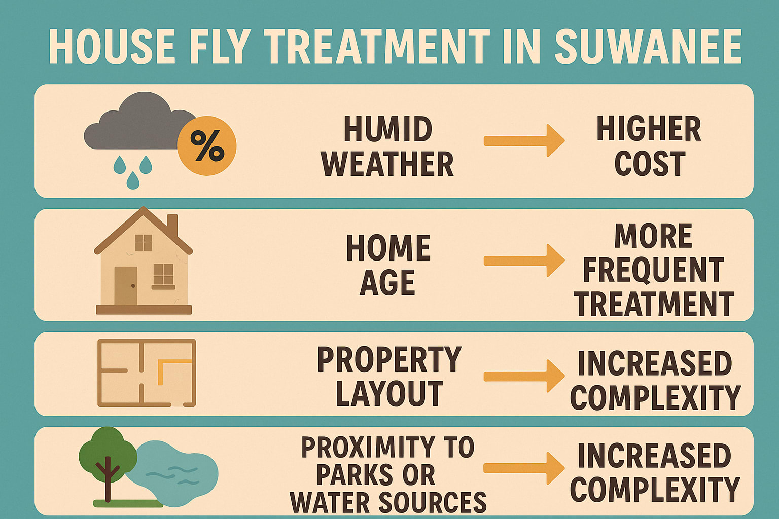 Keep House Flies Out of Your Suwanee Home