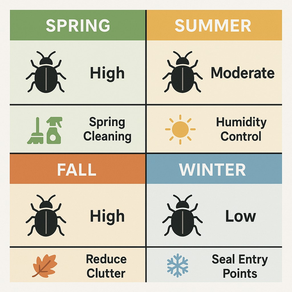 Timing Your Carpet Beetle Treatment in Roswell