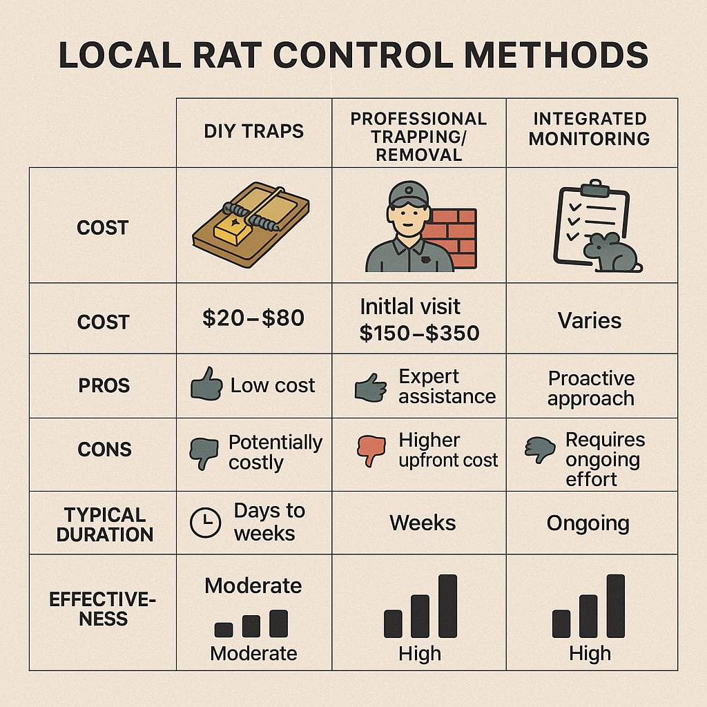 Cost of Rat Control Peachtree City, Georgia