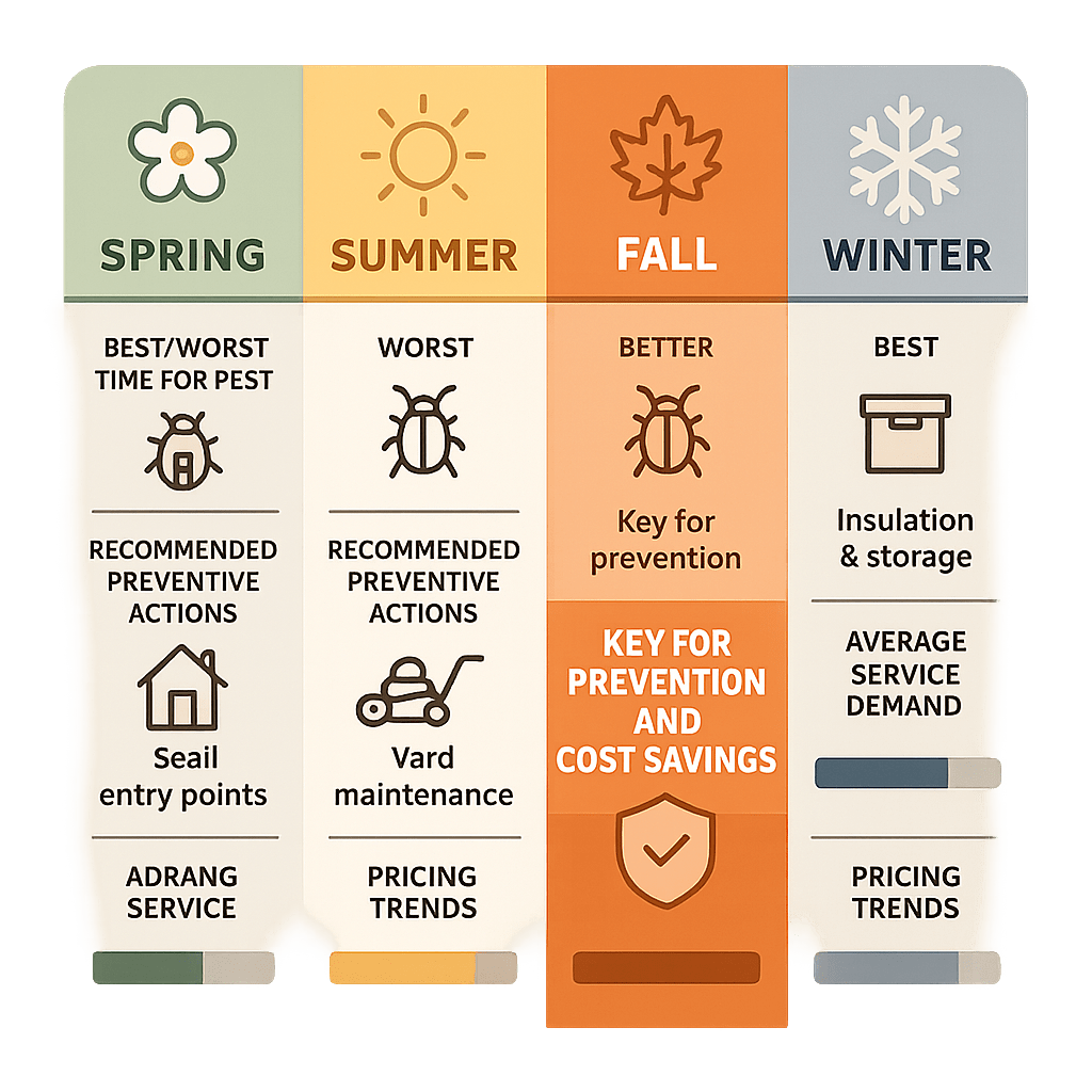 Stink Bugs Seasonal Diagram 