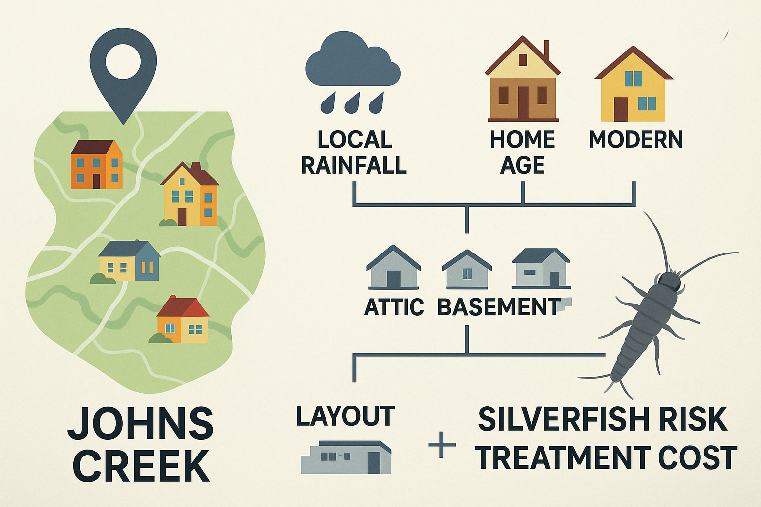 How Johns Creek Homeowners Can Keep Silverfish Away (and Save Money)