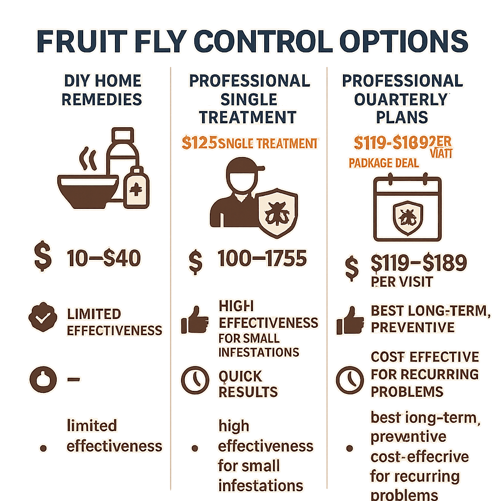 Fruit fly control cost Dunwoody GA