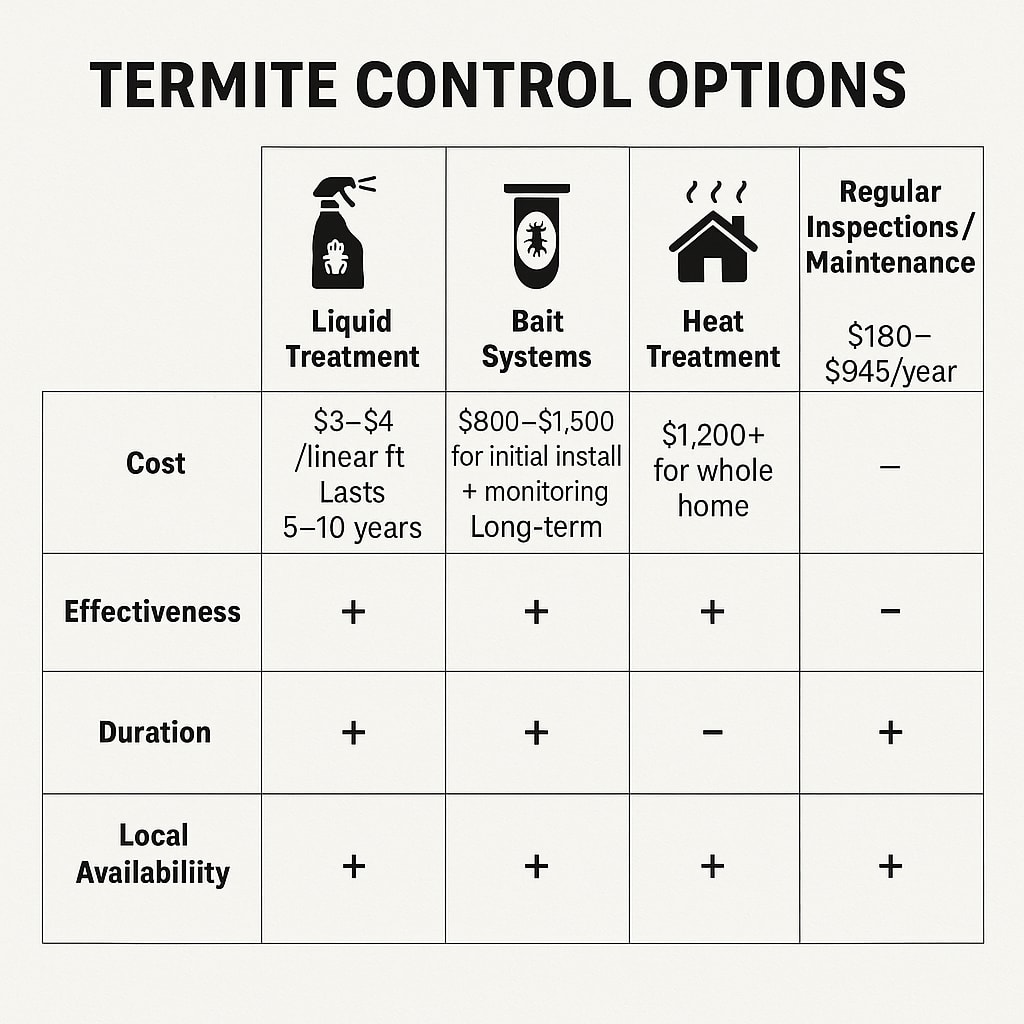 Termite Control Cost Peachtree City