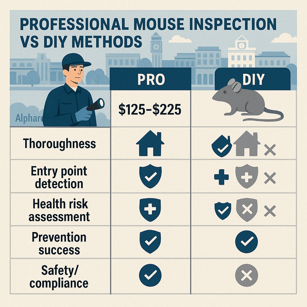 Price of Mouse Inspection Alpharetta GA