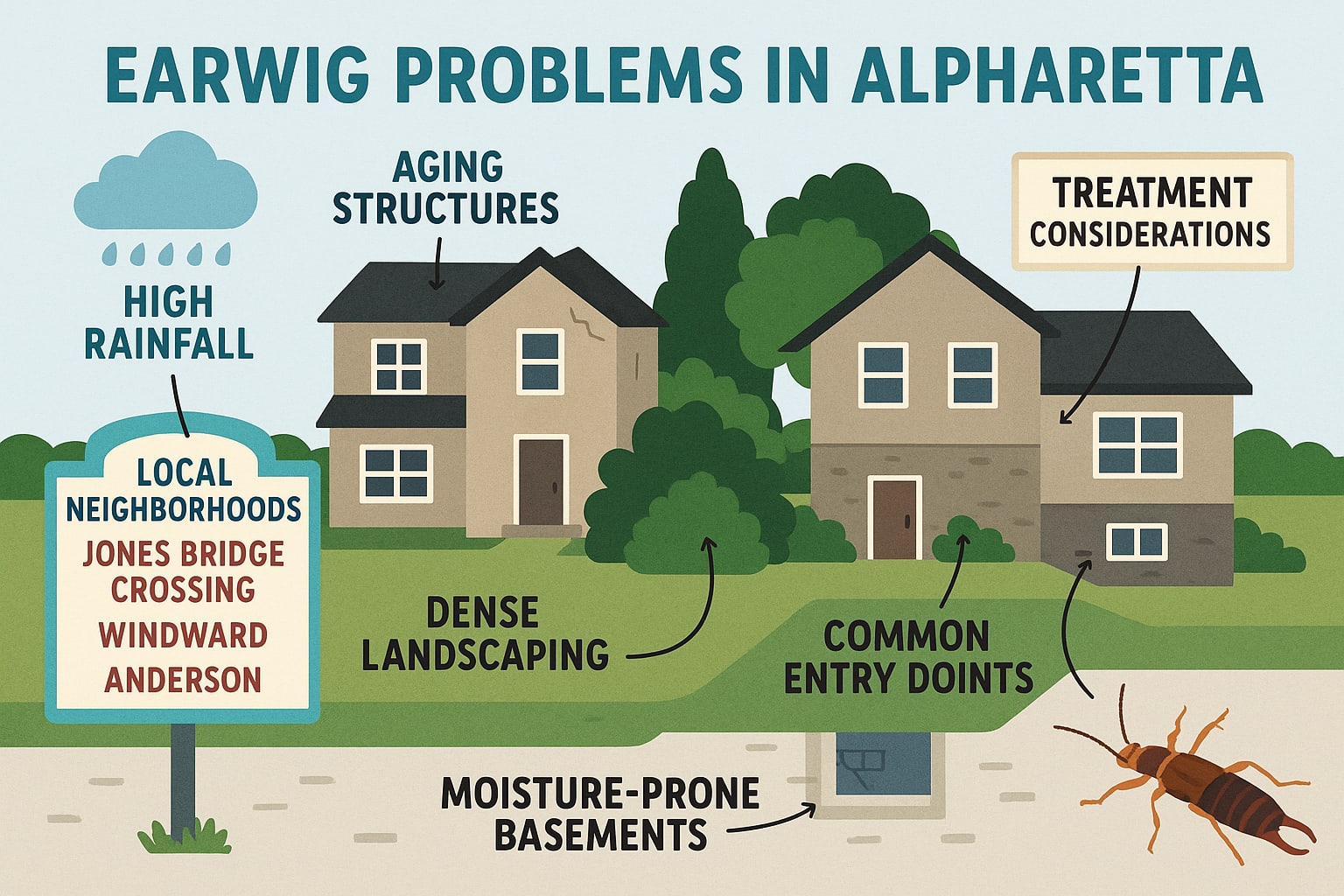 Earwig Inspection Alpharetta