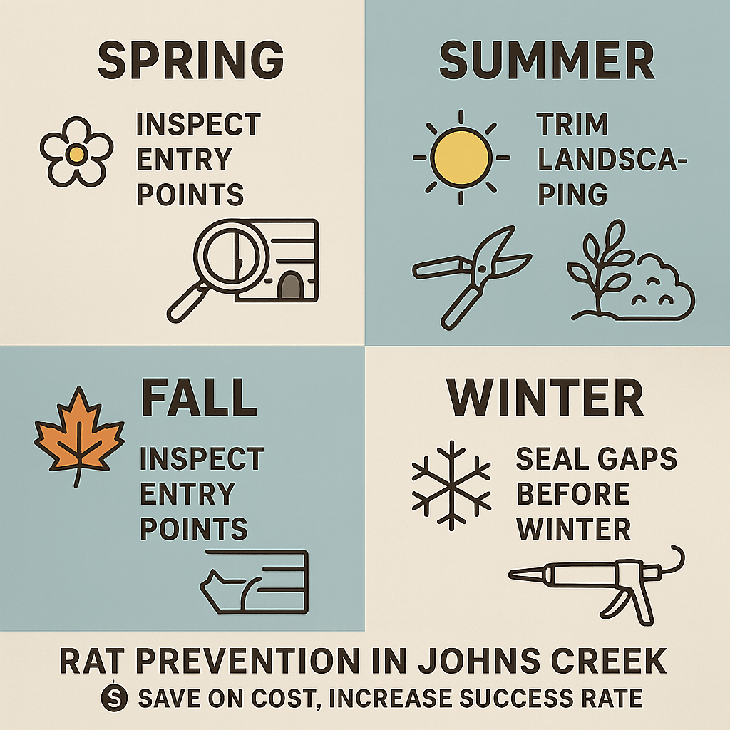 Rat prevention in Johns Creek