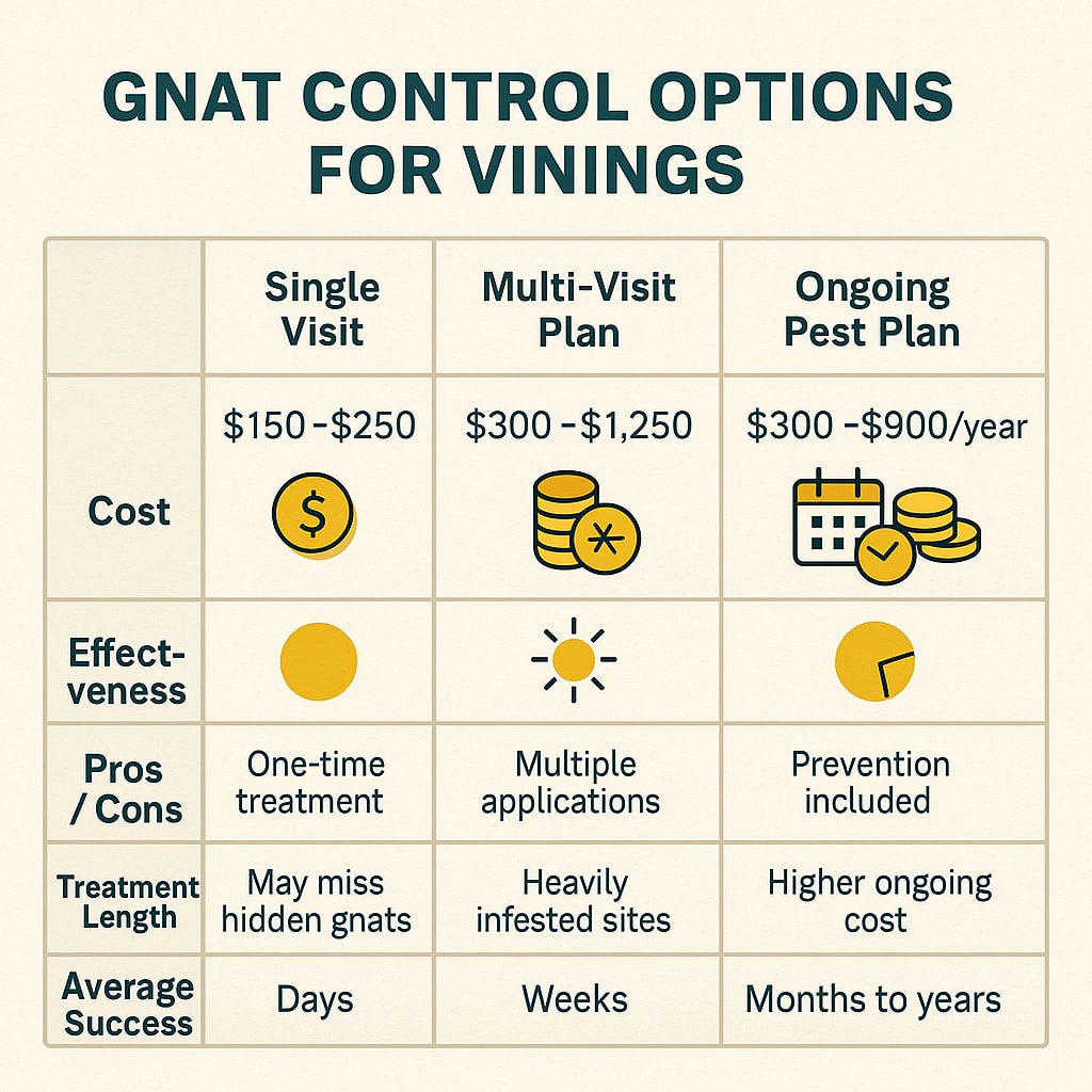 Price of gnat control Vinings, Georgia