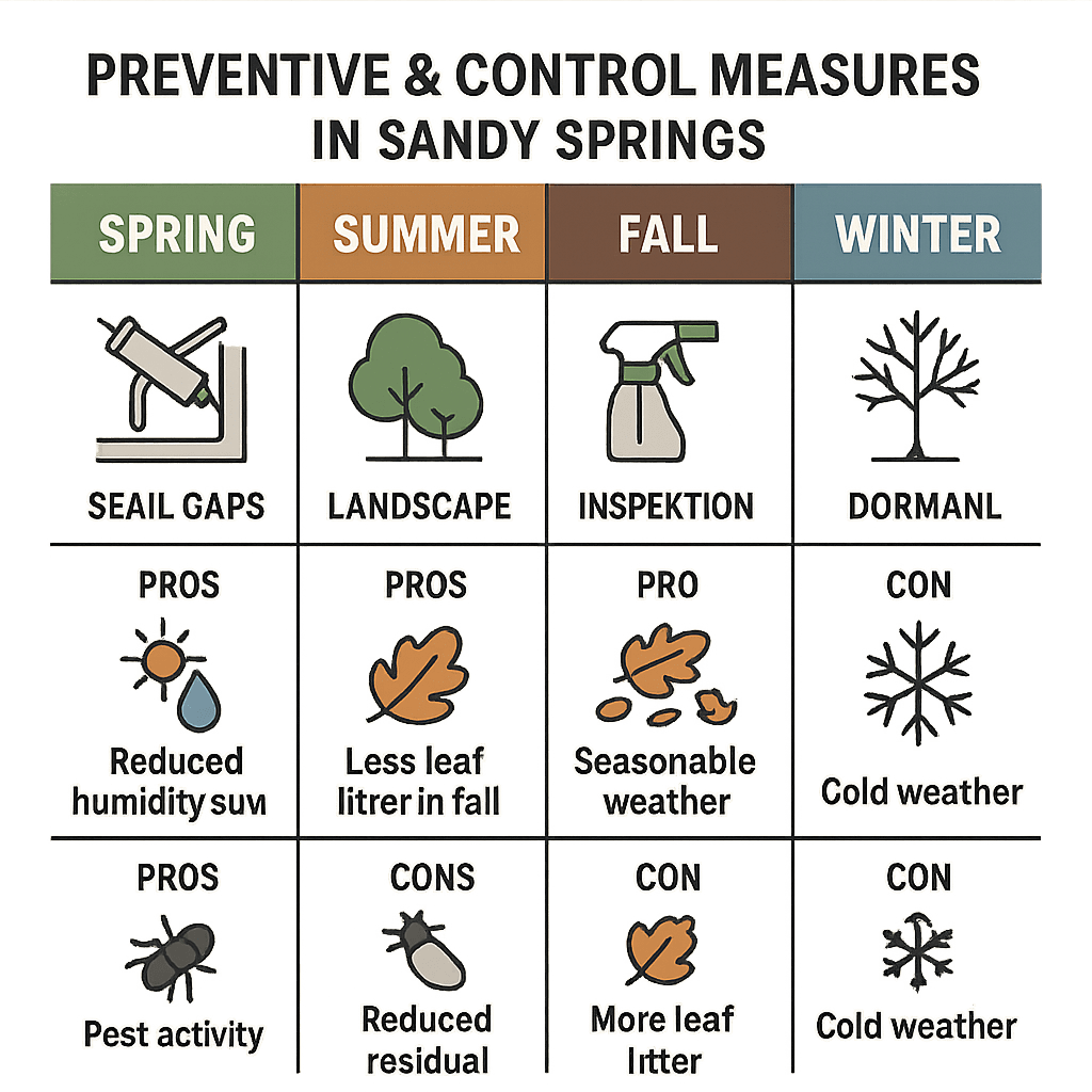 Millipede Preventive & Control Measures in Sandy Springs