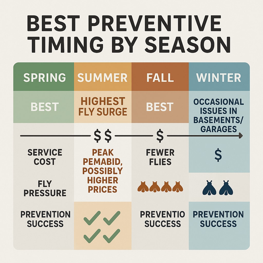 The Smartest Time to Tackle House Flies in Vinings