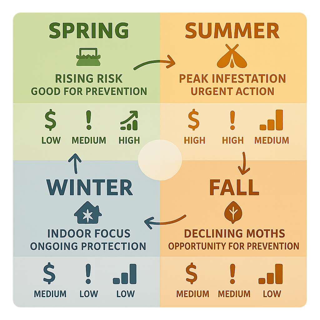 Schedule Moth Control in Peachtree City, GA