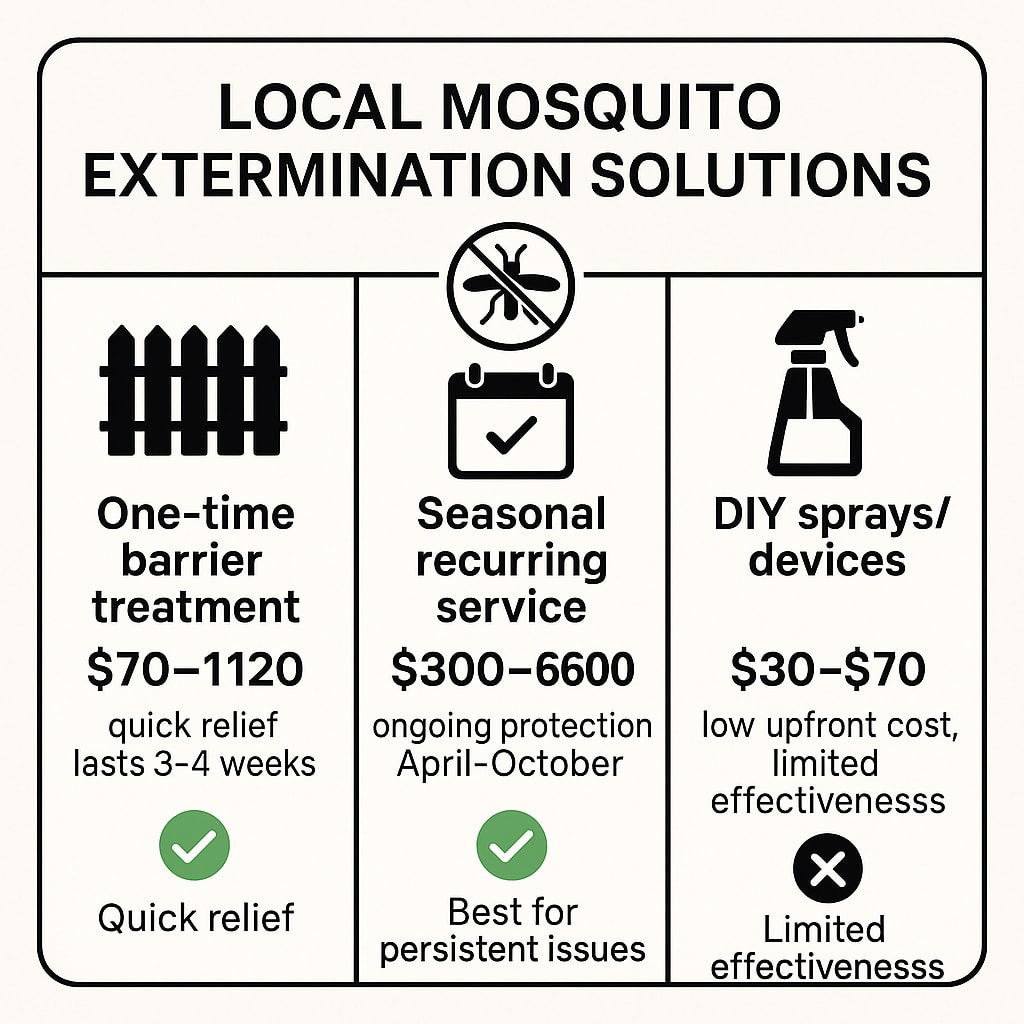 Cost of Mosquito Exterminator Milton GA