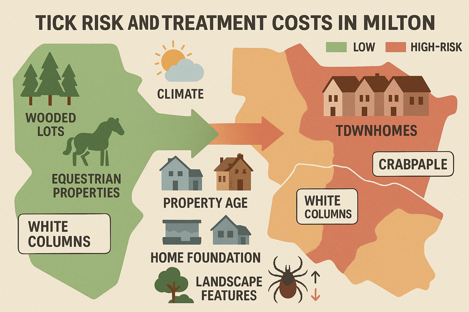 Simple Ways Milton Homeowners Can Keep Ticks Out