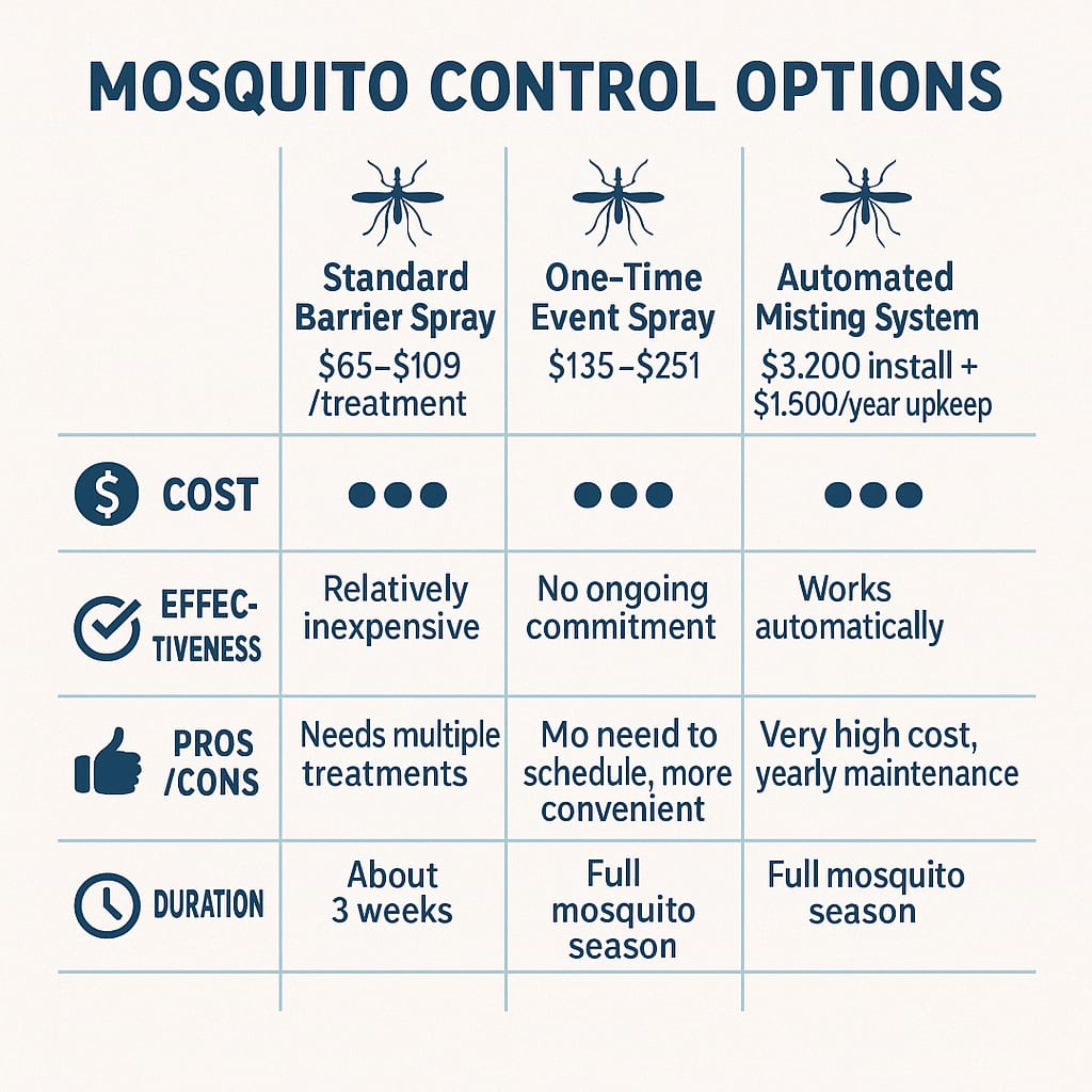 Mosquito control Sandy Springs options