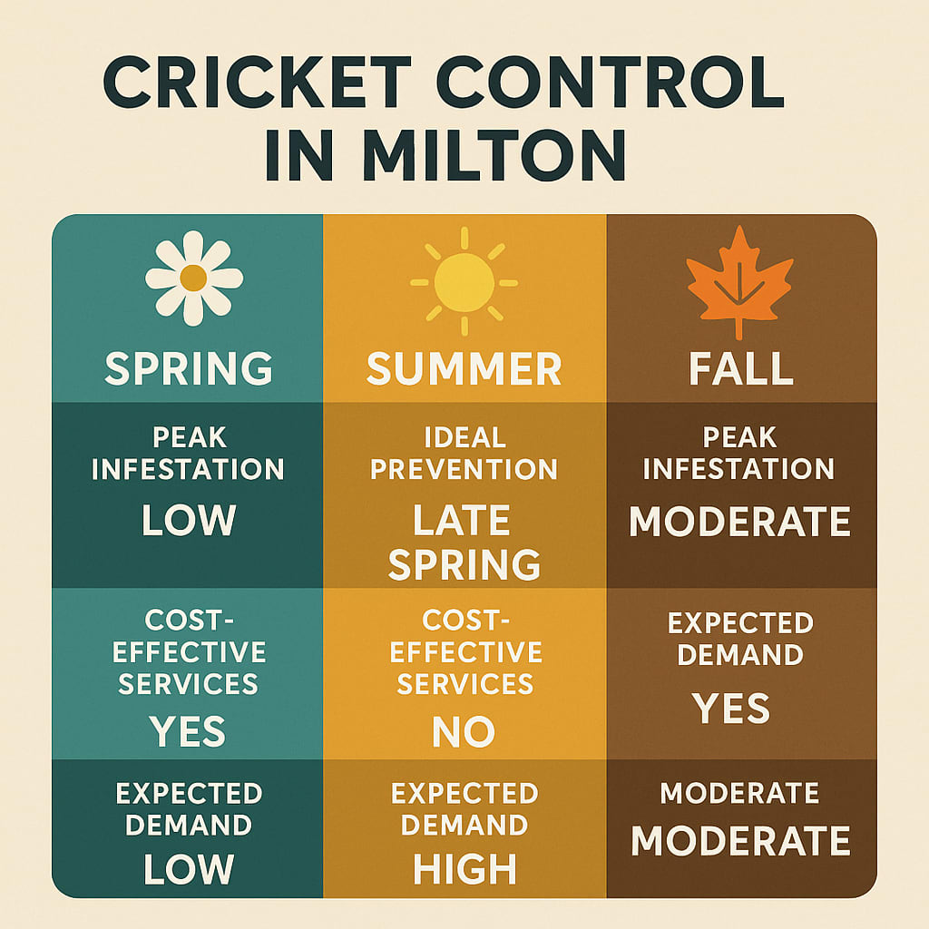 Cricket Control in Milton
