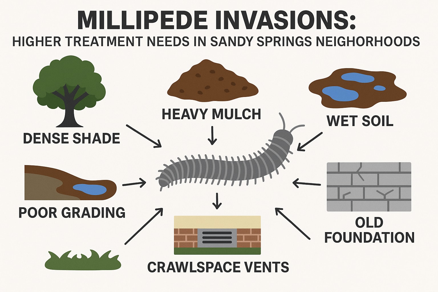 Easy Ways to Keep Millipedes Out of Your Home