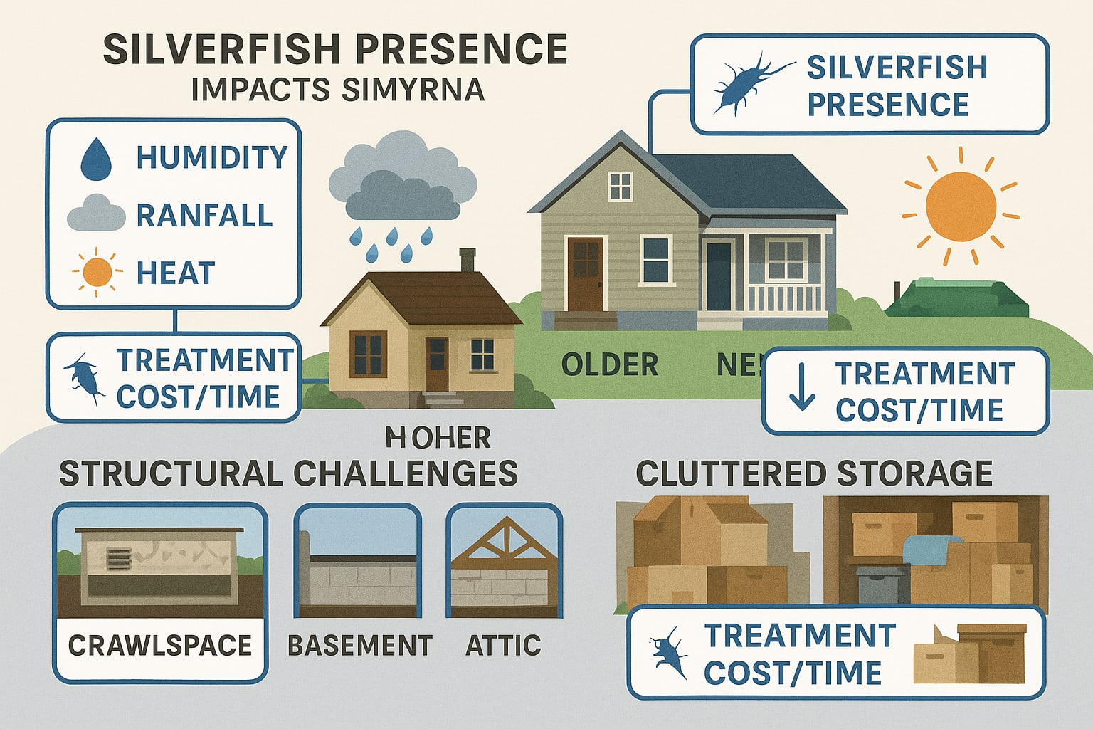 Easy Ways to Keep Silverfish Away in Smyrna 