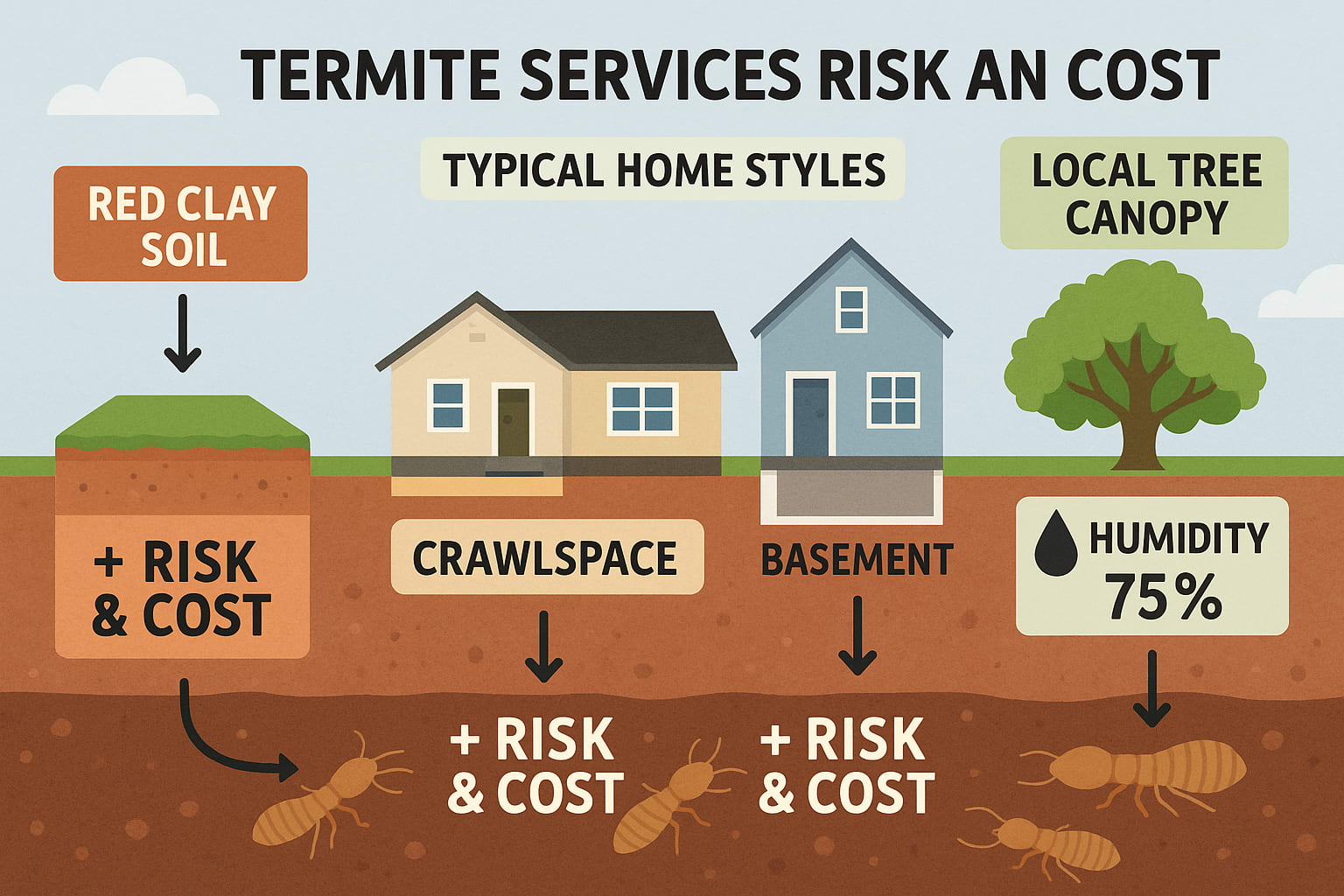 Simple Steps to Keep Termites Out of Your Dunwoody Home