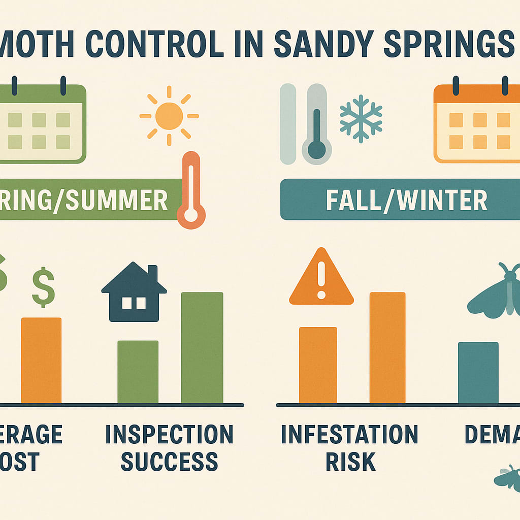 When Should You Book a Moth Inspection in Sandy Springs?