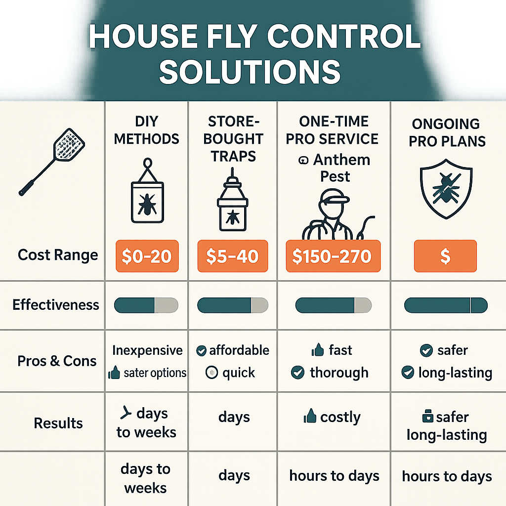 Cost of House Fly Control Roswell, Georgia