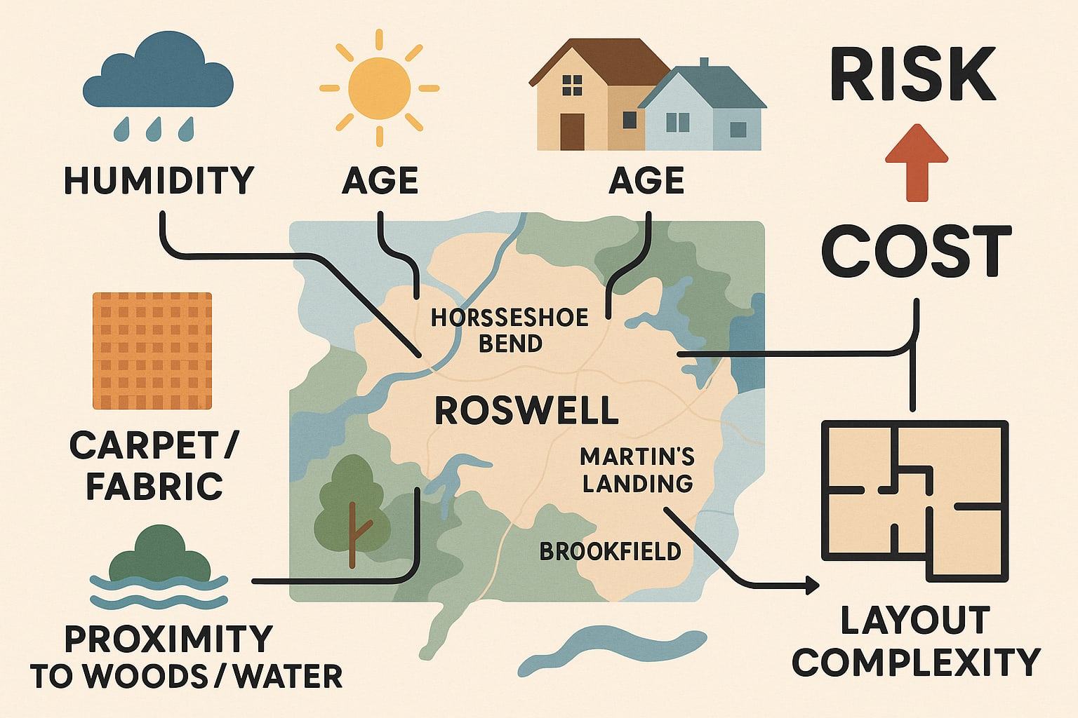 Keep Carpet Beetles (and Costs) Out of Your Roswell Home