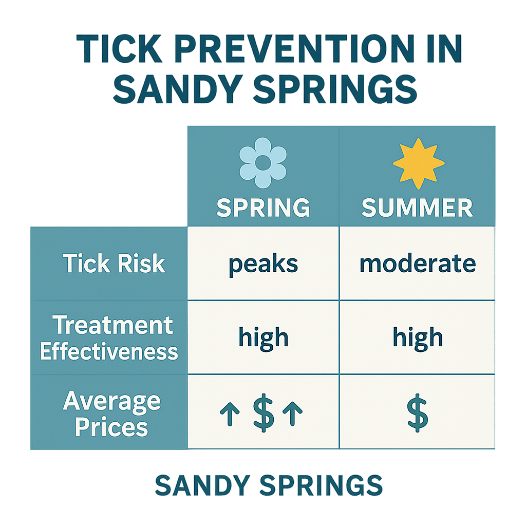 Timing is Everything for Tick Control in Sandy Springs