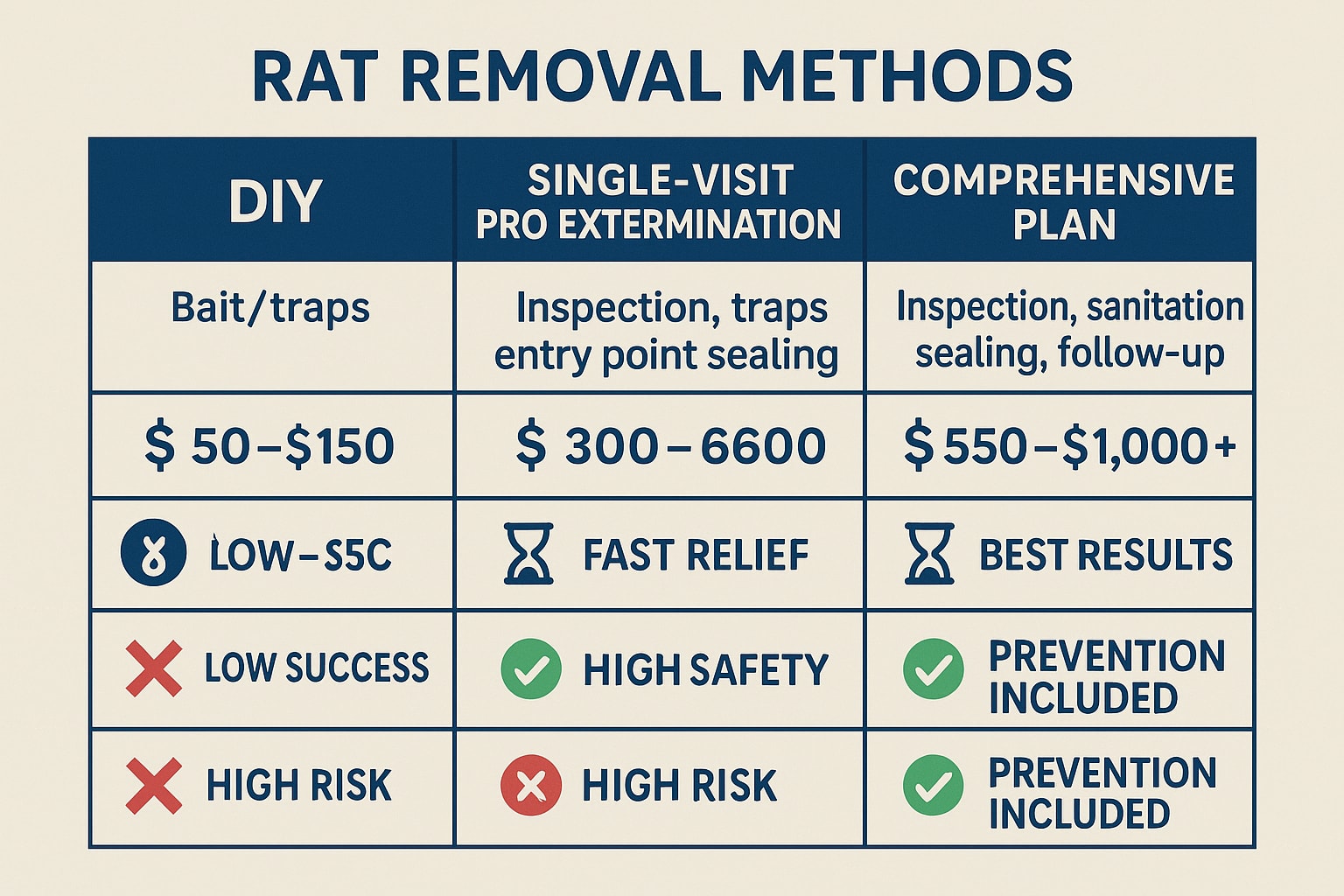 Cost of Fast Rat Exterminator Sandy Springs