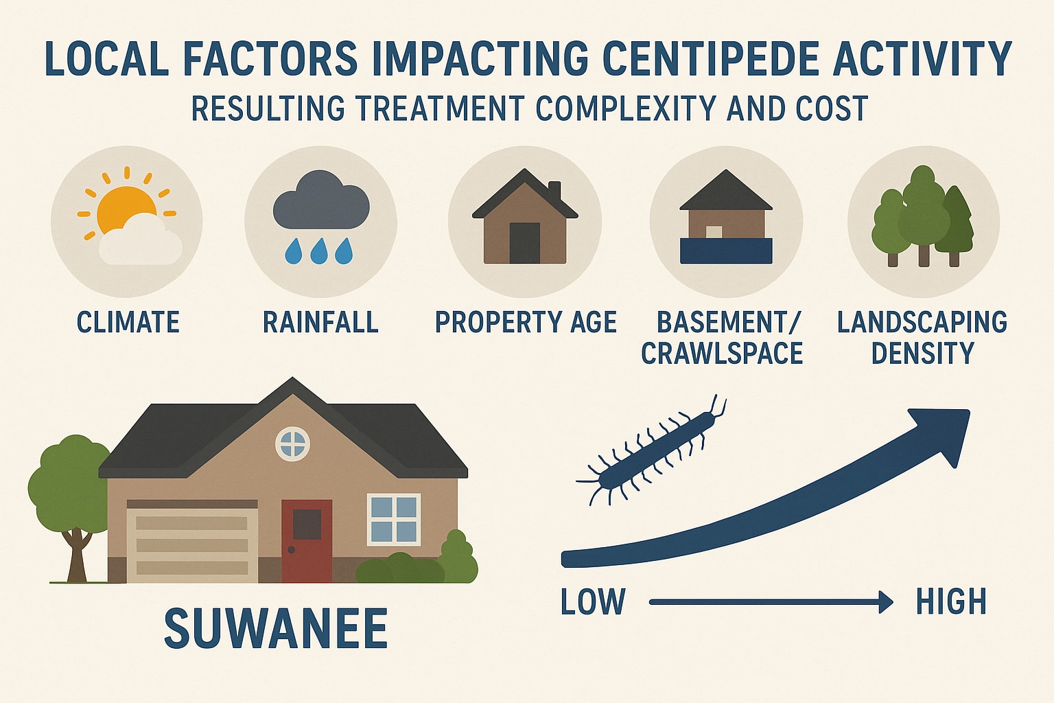 Simple Ways Suwanee Homeowners Can Prevent Centipedes