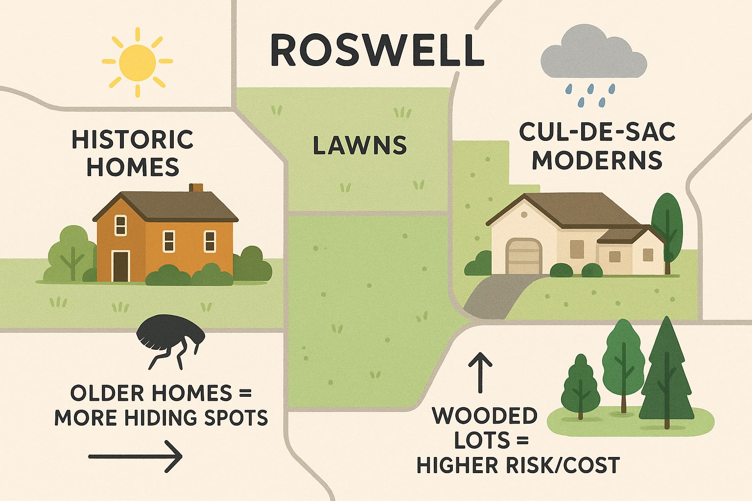 Simple Ways to Keep Fleas Out of Your Roswell Home
