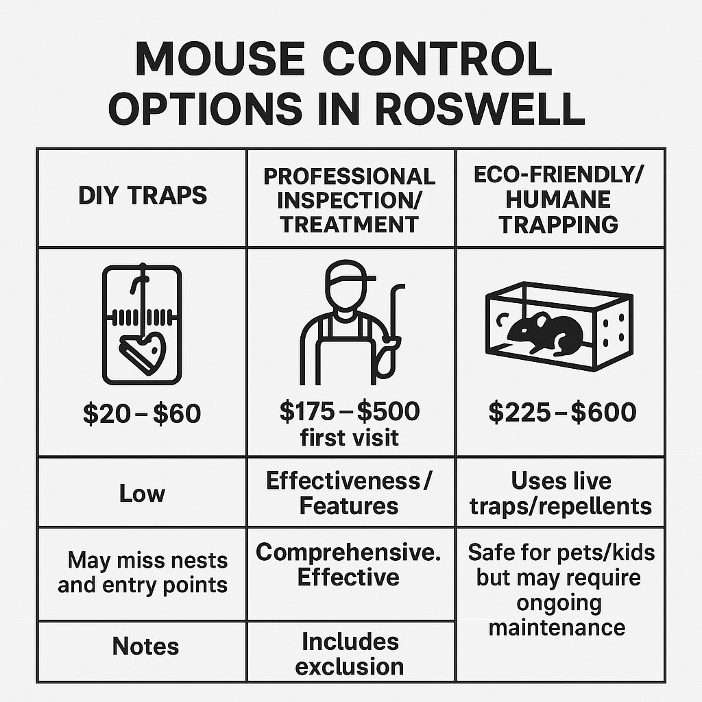 Cost of Mouse Inspections Roswell, GA