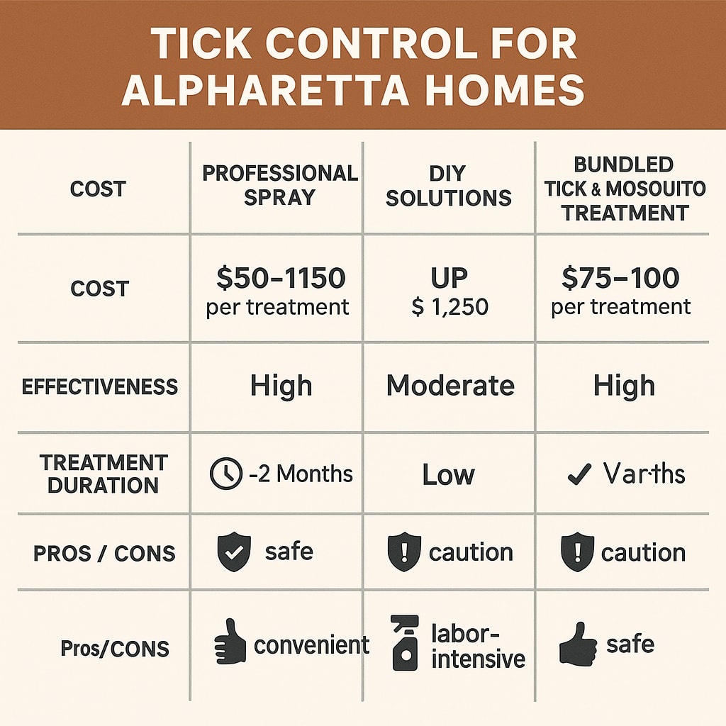 Tick control for Alpharetta home