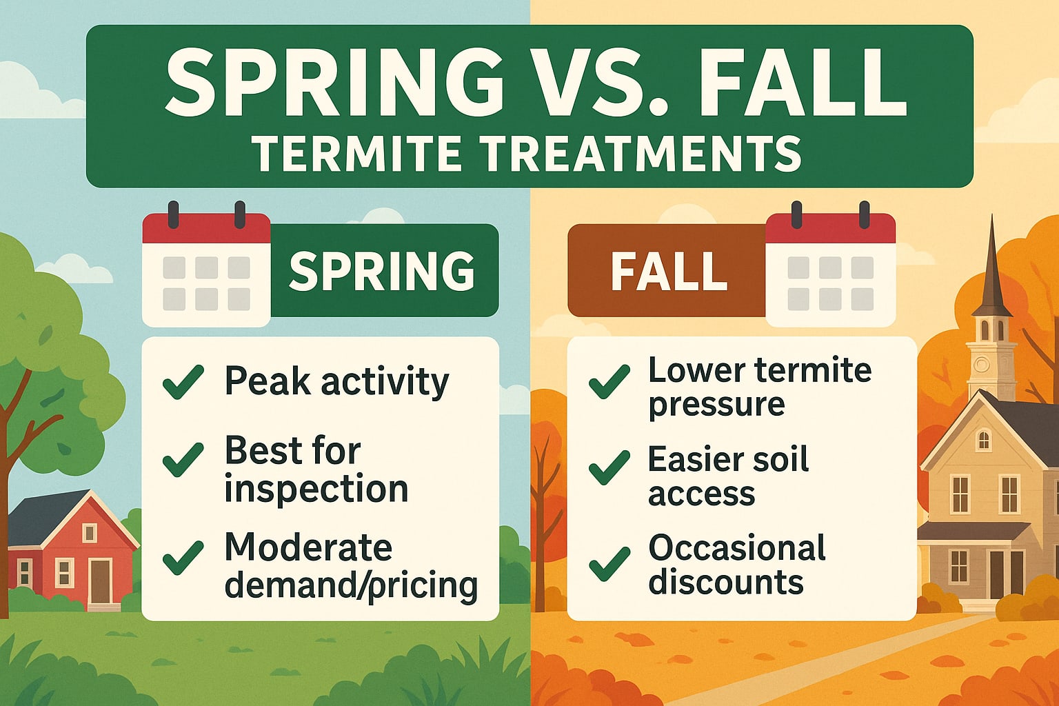 Best Time to Schedule Termite Service in Smyrna