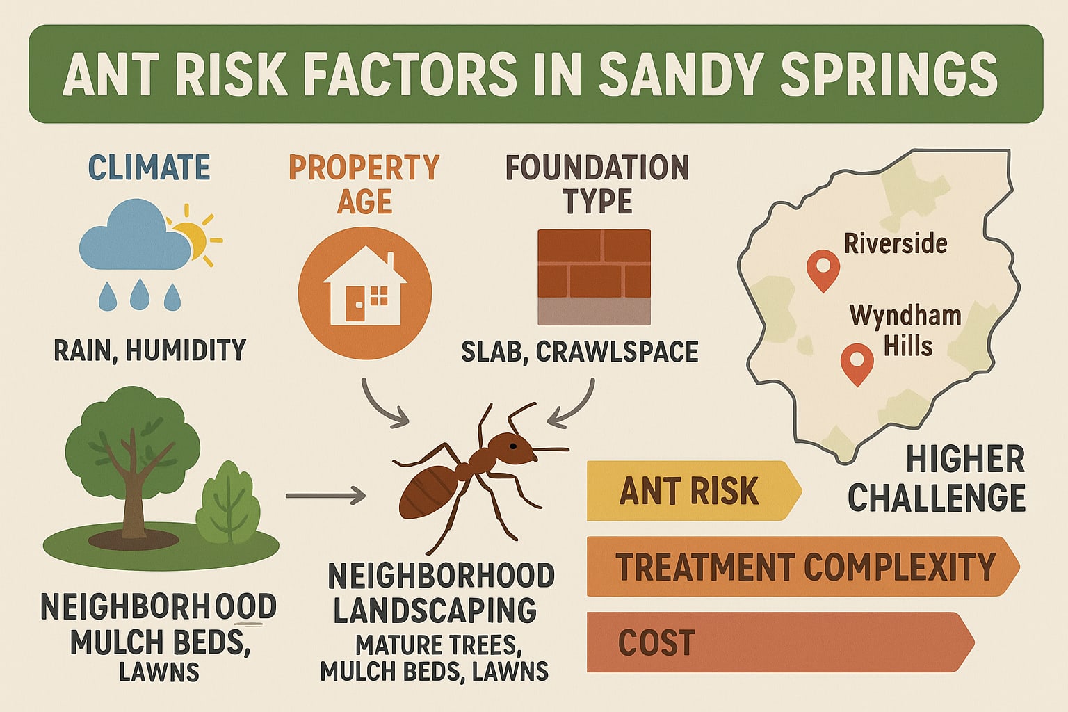 Keep Ants Away and Keep Costs Down in Sandy Springs
