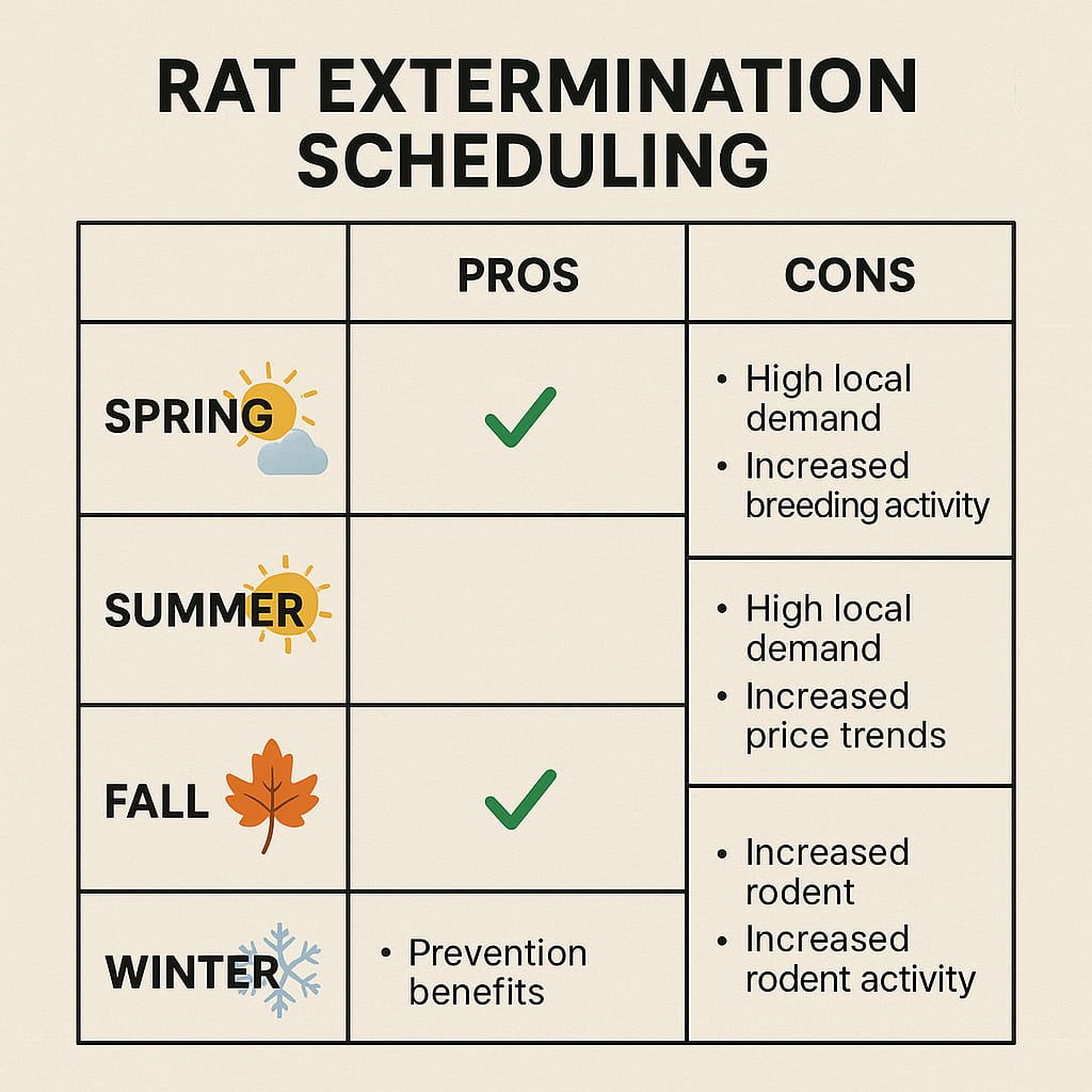 Right Time Matters for Rat Removal in Sandy Springs
