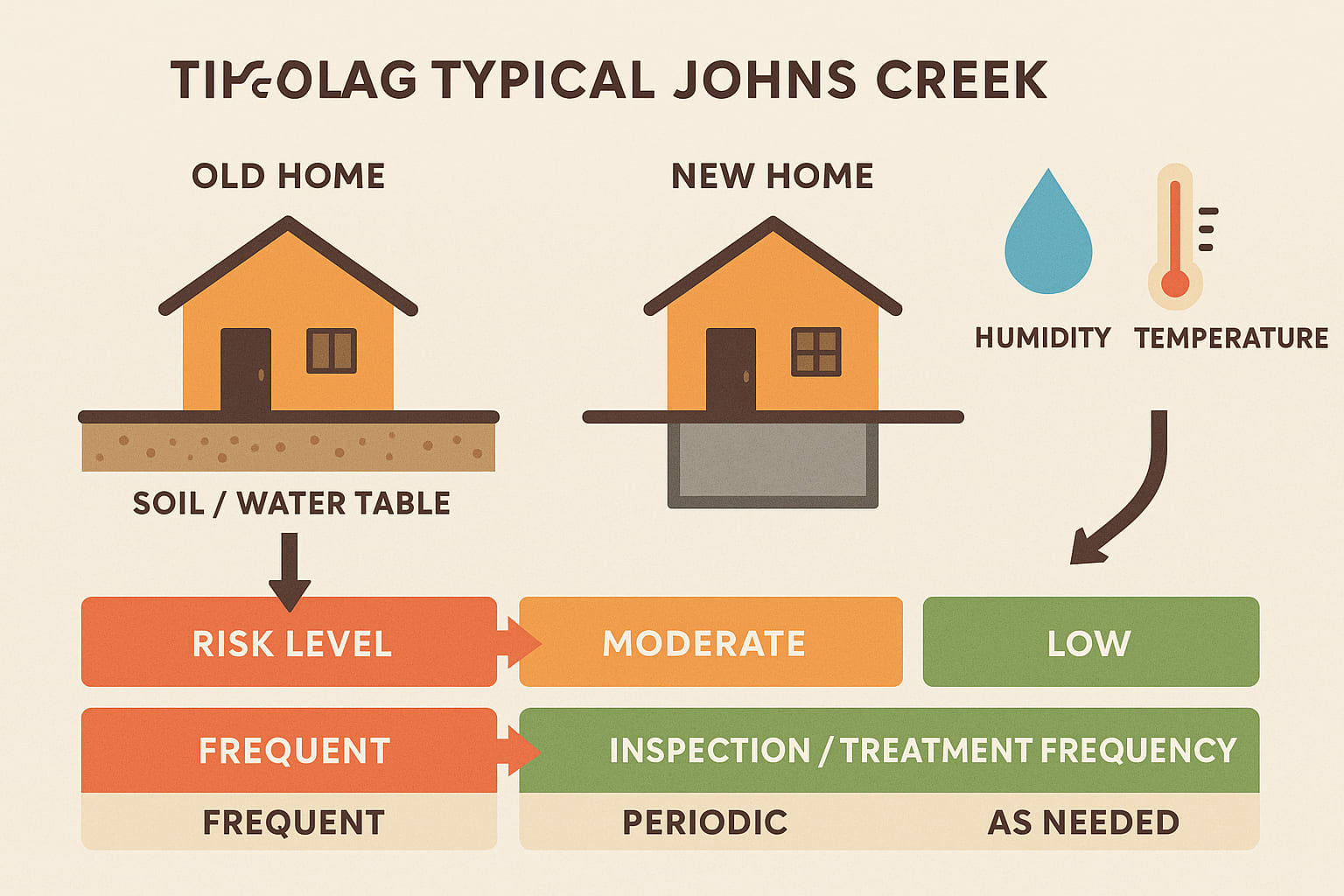 Inspection / Treatment Frequency in Johns Creek