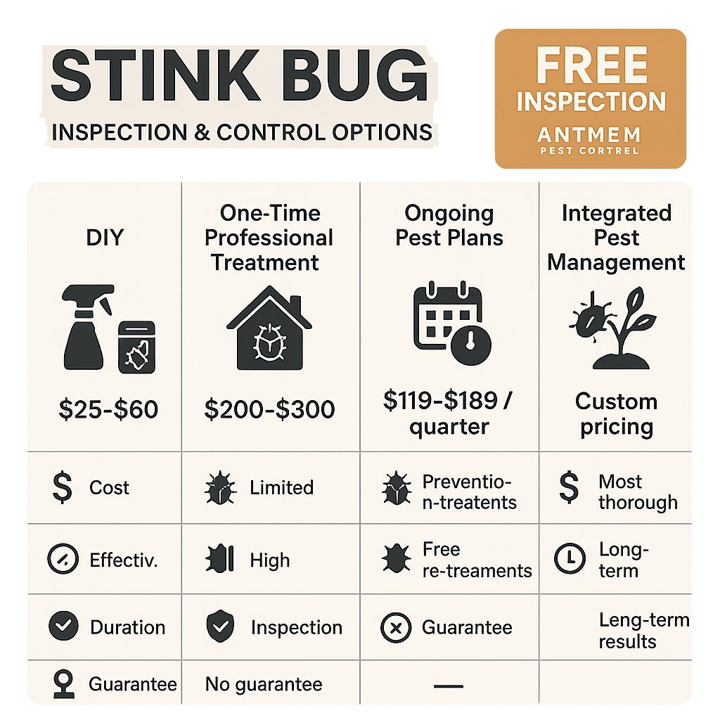 Stink bug inspection Sandy Springs, GA