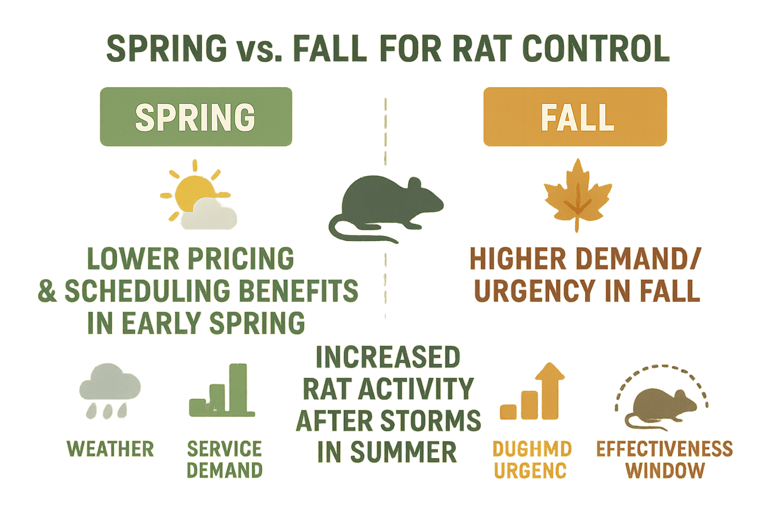 Best Time to Tackle a Rat Problem in Sandy Springs