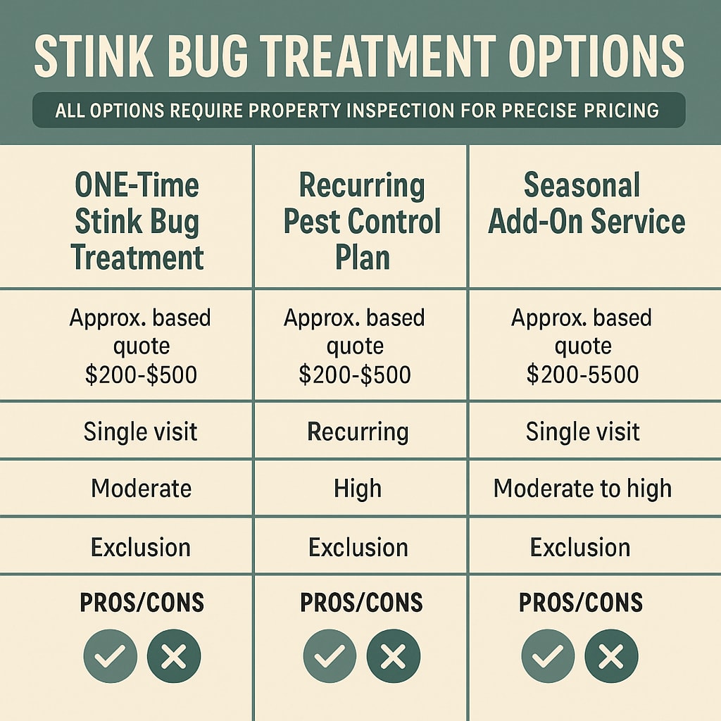 Cost of Stink Bug Control Smyrna, GA
